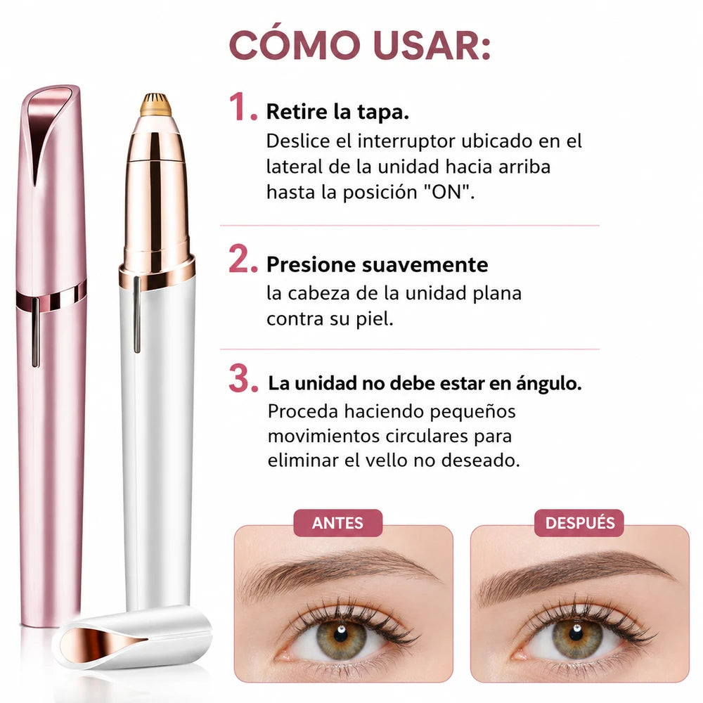 SilkTouch Pro™ | Depilador Facial Eléctrico de Precisión