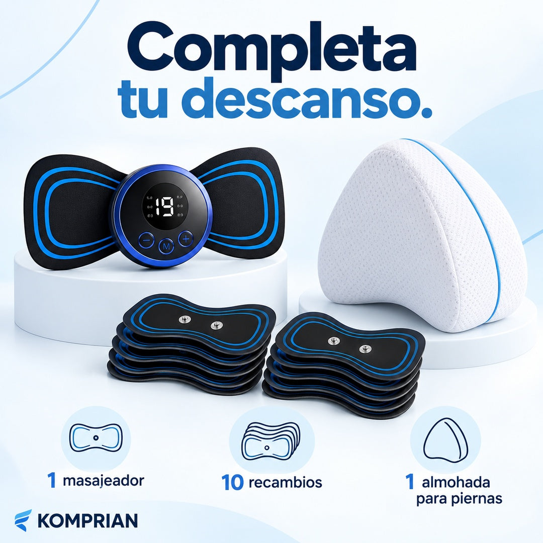 PulseGo™ | Masajeador cervical mariposa
