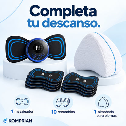 PulseGo™ | Masajeador cervical mariposa